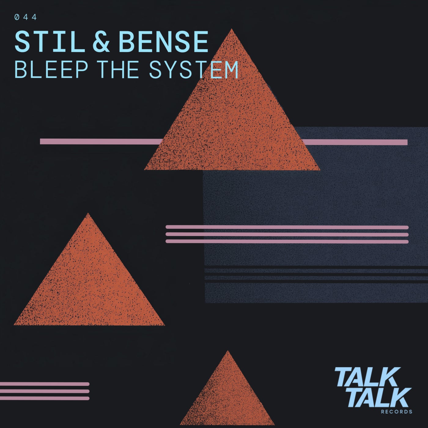Cover - Stil & Bense - BLEEP The System (Extended Mix) Promo tools
