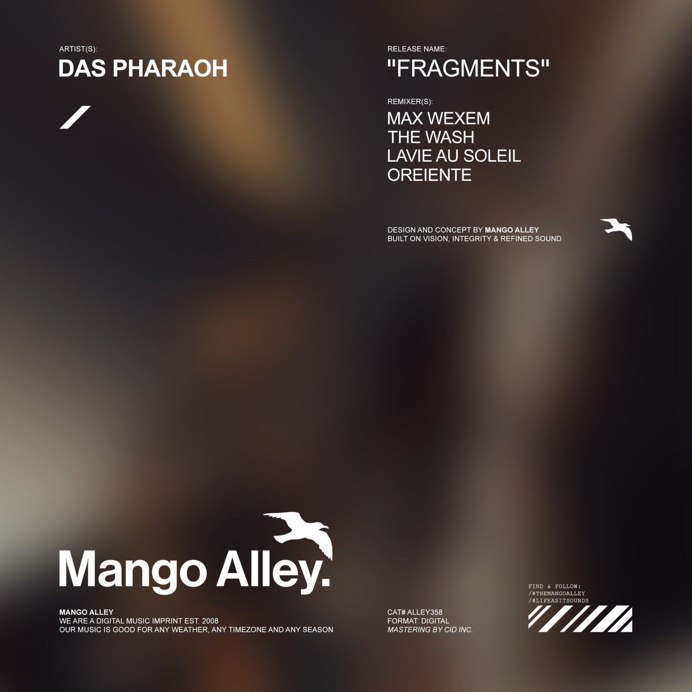 Cover - Das Pharaoh - Fragments (Max Wexem Remix) Promo tools