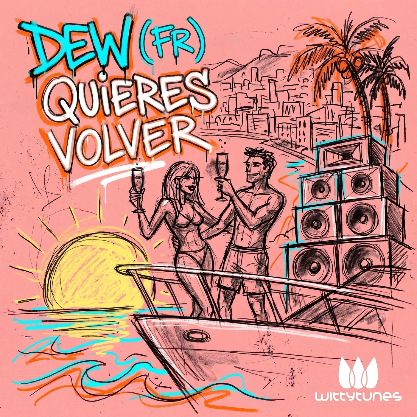 Cover - Dew (FR) - Quieres Volver (Extended Mix) Promo tools