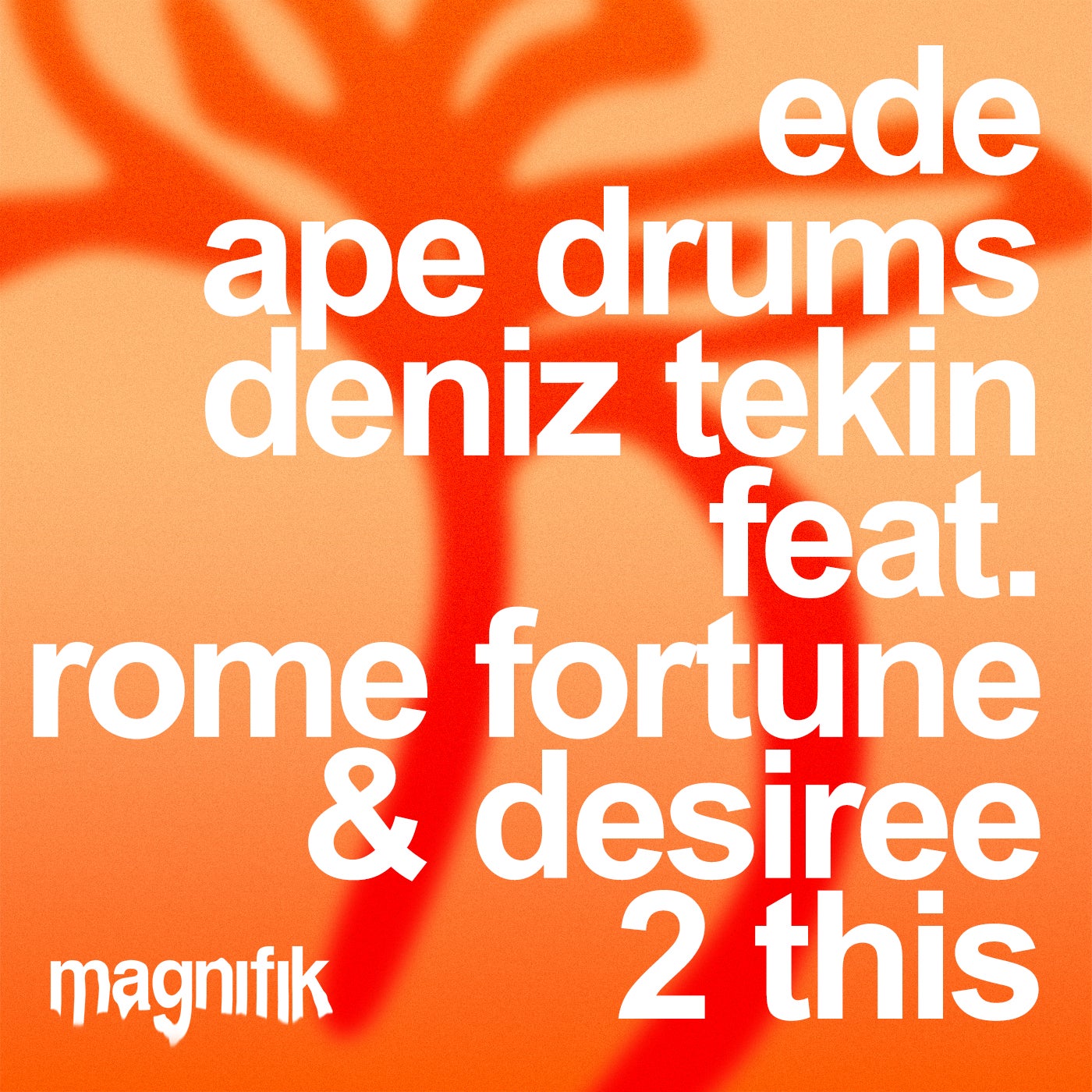 Cover - Ape Drums, Rome Fortune, Ede, DESIREE (RSA), Deniz Tekin (TR) - 2 This (Original Mix) Promo tools