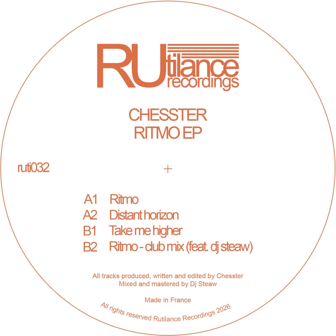 Cover - Chesster - Ritmo (Original Mix) Promo tools