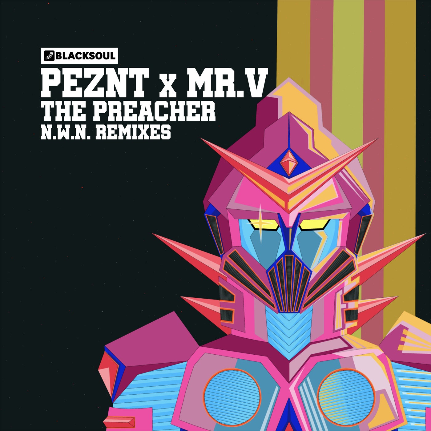 Cover - Mr. V, PEZNT - The Preacher (N.W.N. Remix) Promo tools