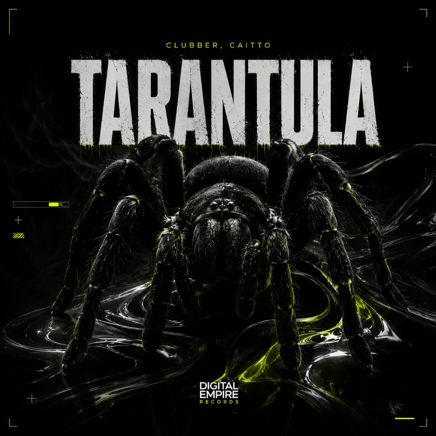 Cover - Clubber, Caitto - Tarantula (Original Mix) Promo tools