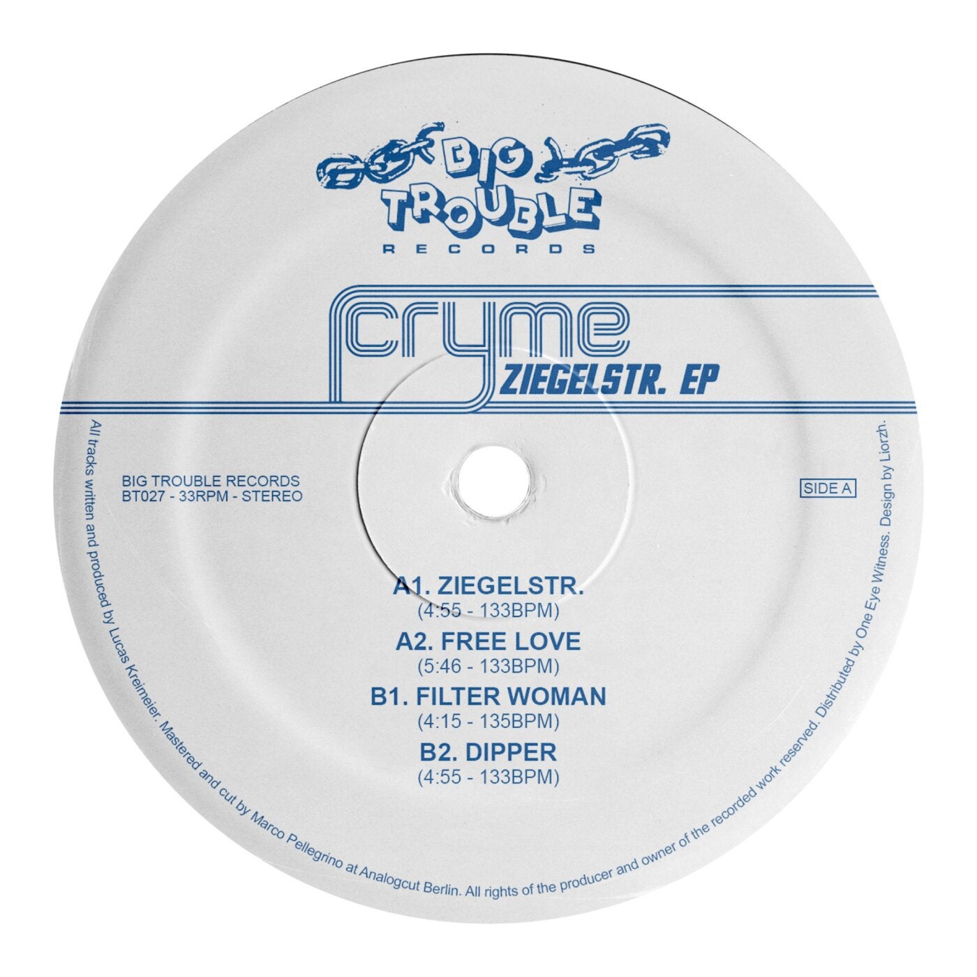 Cover - CRYME - Free Love (Original Mix) Promo tools