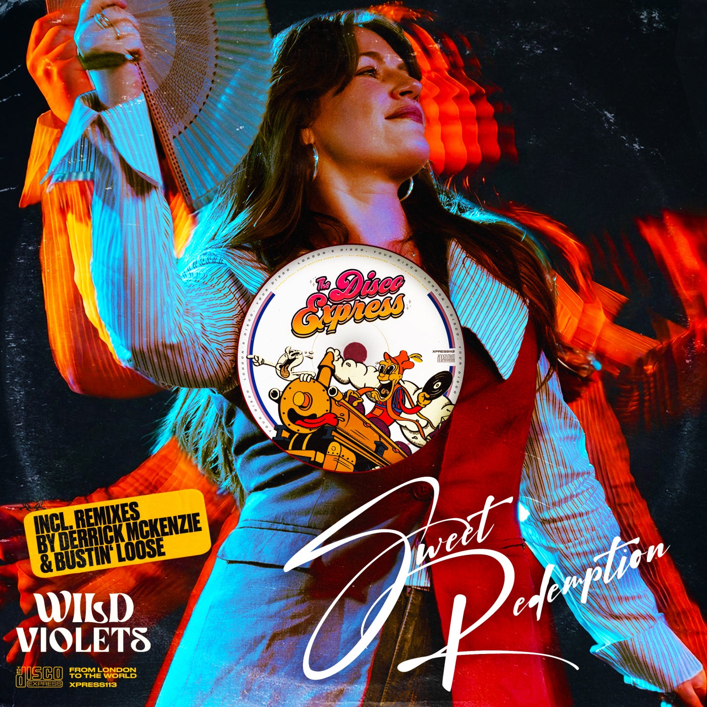 Cover - The Wild Violets - Sweet Redemption (Derrick Mckenzie Extended Mix) Promo tools