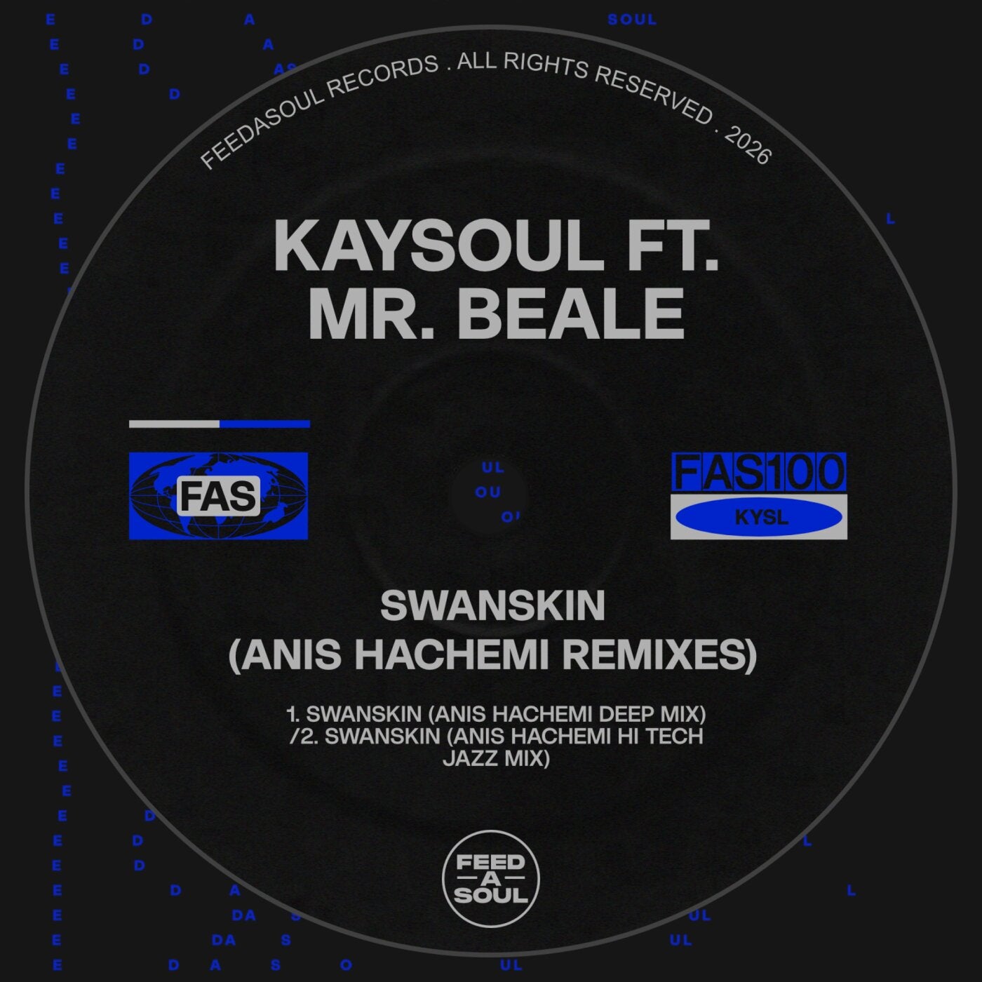 Cover - Kaysoul, Anis Hachemi, Mr. Beale - Swanskin (Anis Hachemi Deep Mix) Promo tools
