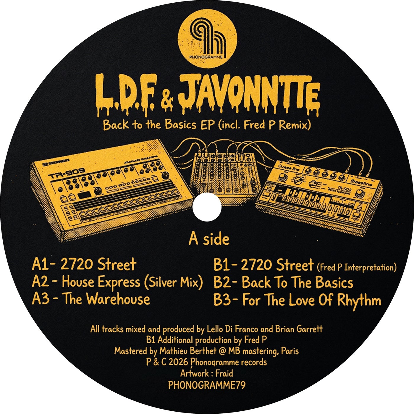 Cover - L.D.F., Javonntte - 2720 Street (Original Mix) Promo tools