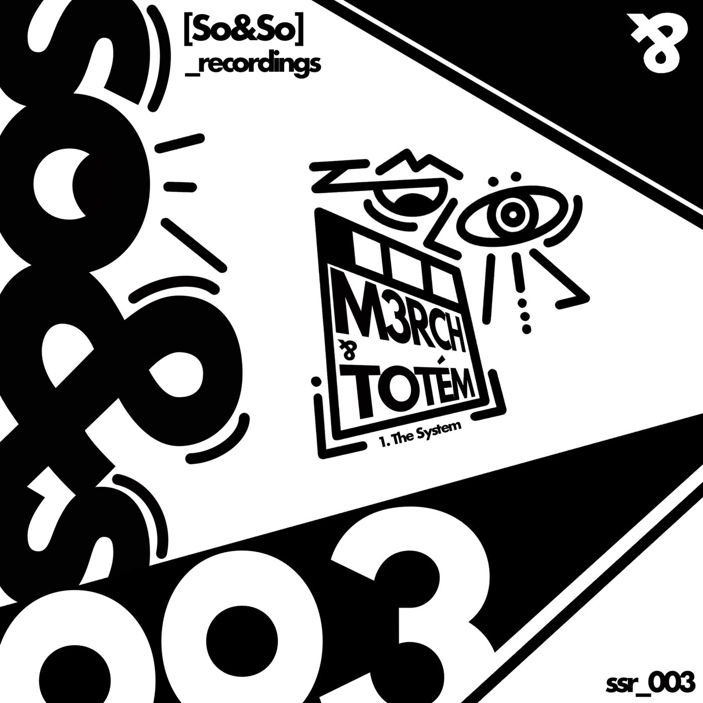 Cover - M3RCH, Totém (US) - The System (Extended Mix) Promo tools