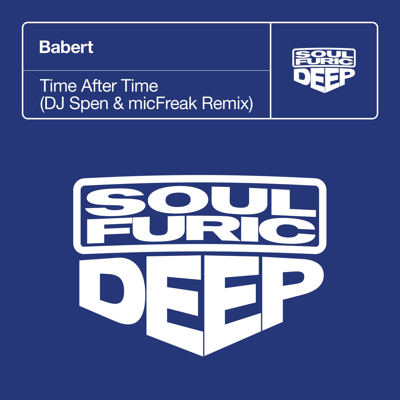 Cover - Babert - Time After Time (DJ Spen & micFreak Extended Remix) Promo tools