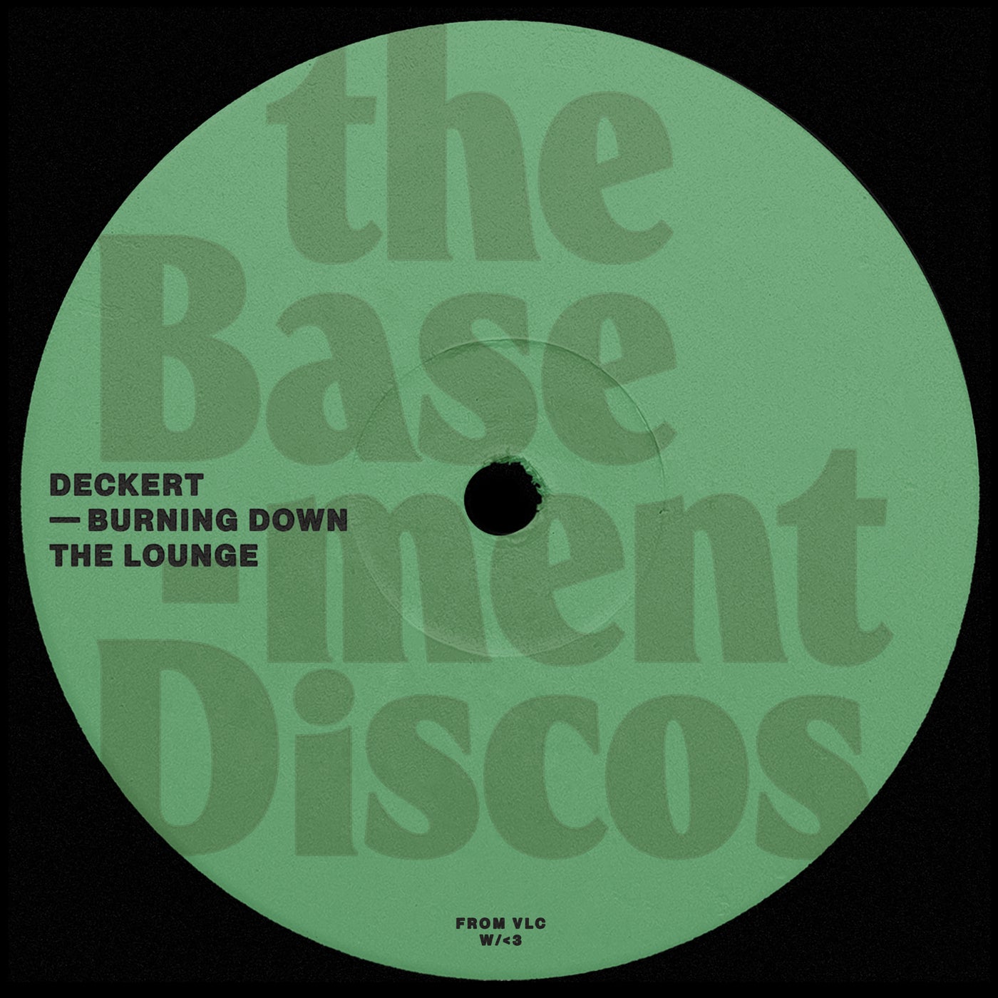 Cover - Deckert - Burning Down The Lounge (Original Mix) Promo tools