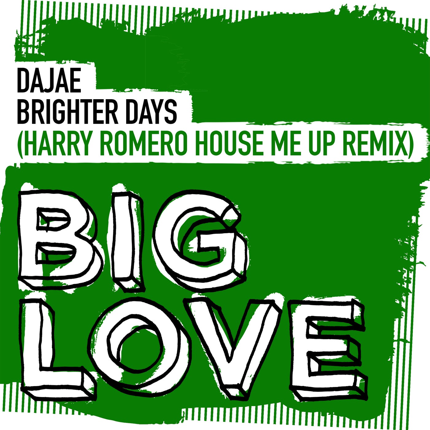 Cover - Dajae - Brighter Days (Harry Romero House Me Up Extended Remix) Promo tools