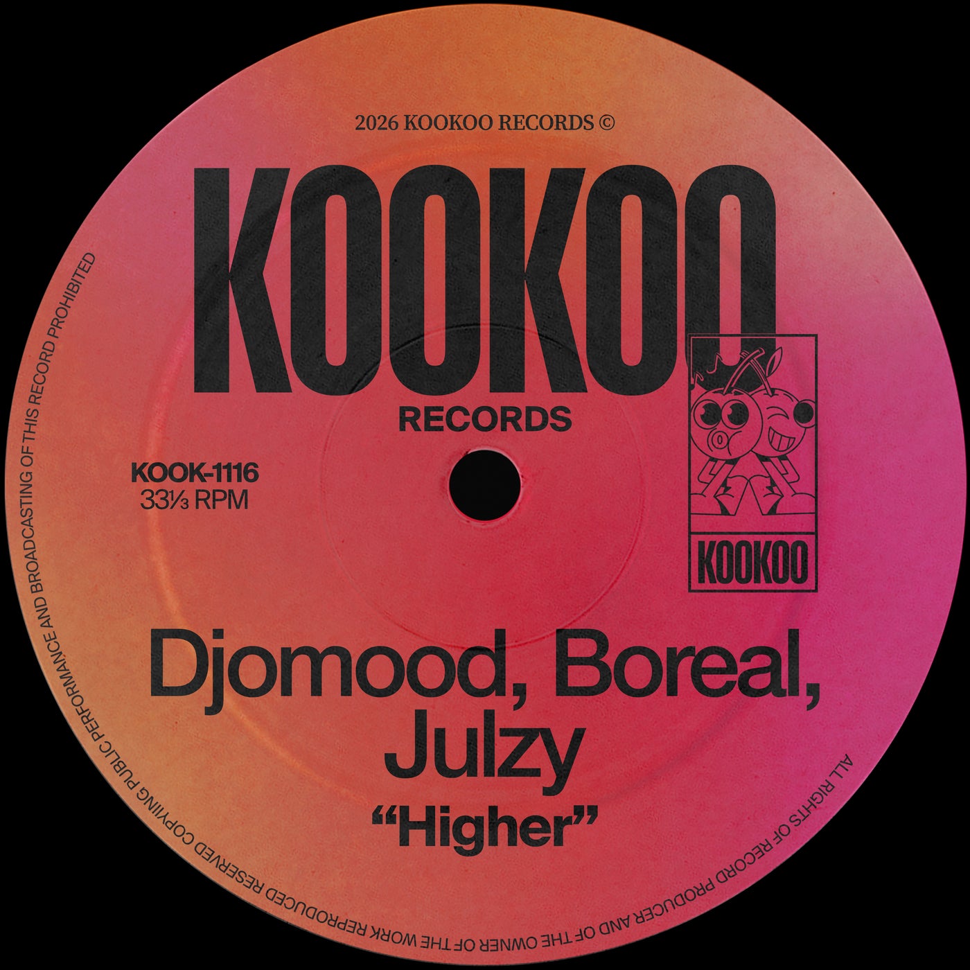 Cover - Julzy, Boreal, Djomood - Higher (Extended Mix) Promo tools
