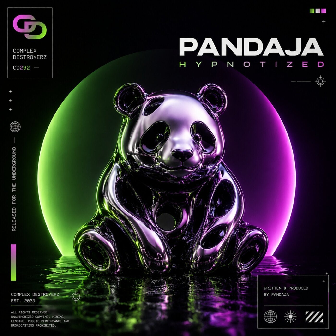Cover - Pandaja - Hypnotized (Extended Mix) Promo tools