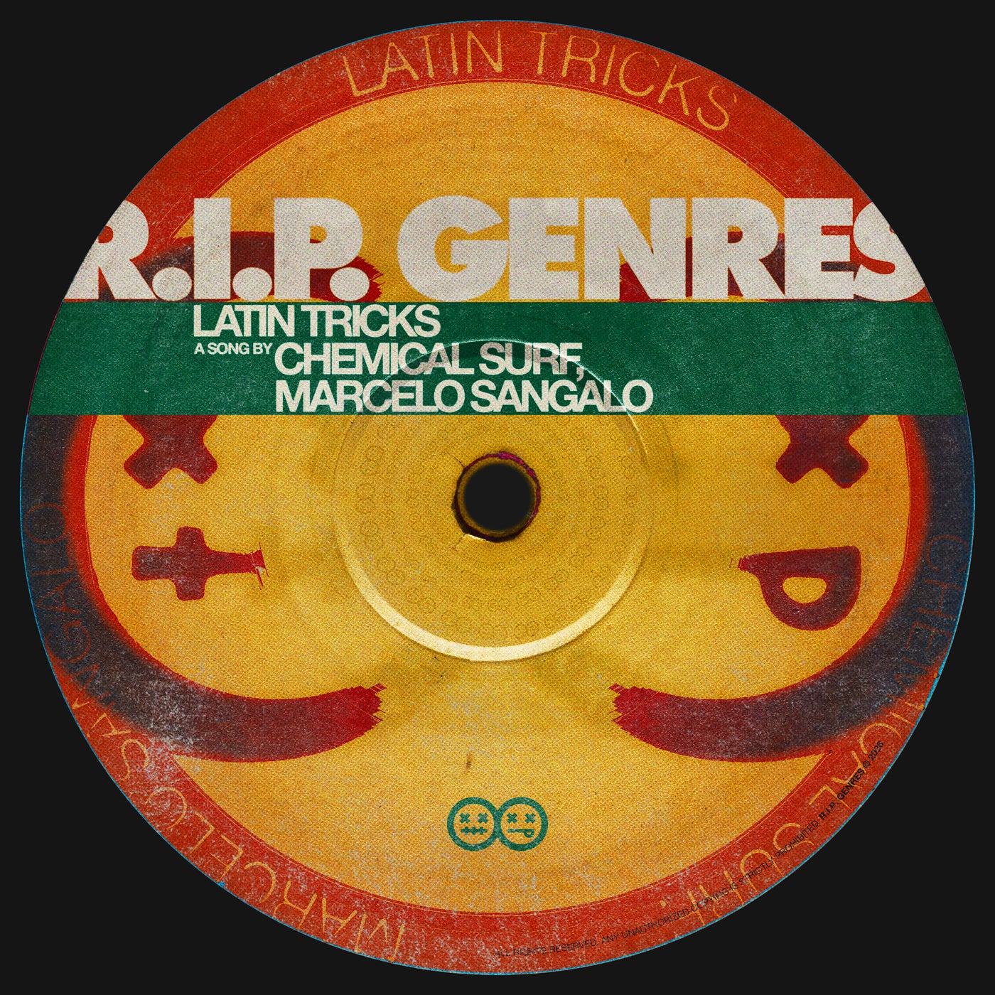 Cover - Chemical Surf, Marcelo Sangalo - Latin Tricks (Original Mix) Promo tools