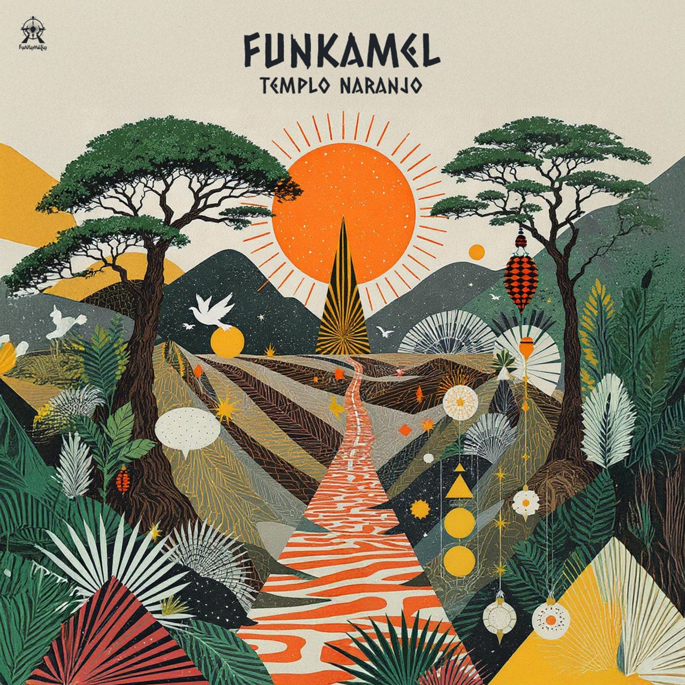 Cover - Funkamel - Templo Naranjo (Original Mix) Promo tools