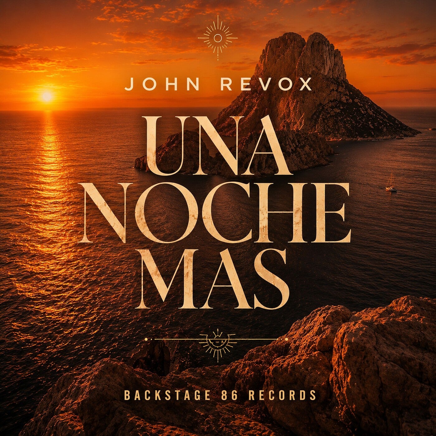 Cover - John Revox - Una Noche Mas (Extended Mix) Promo tools
