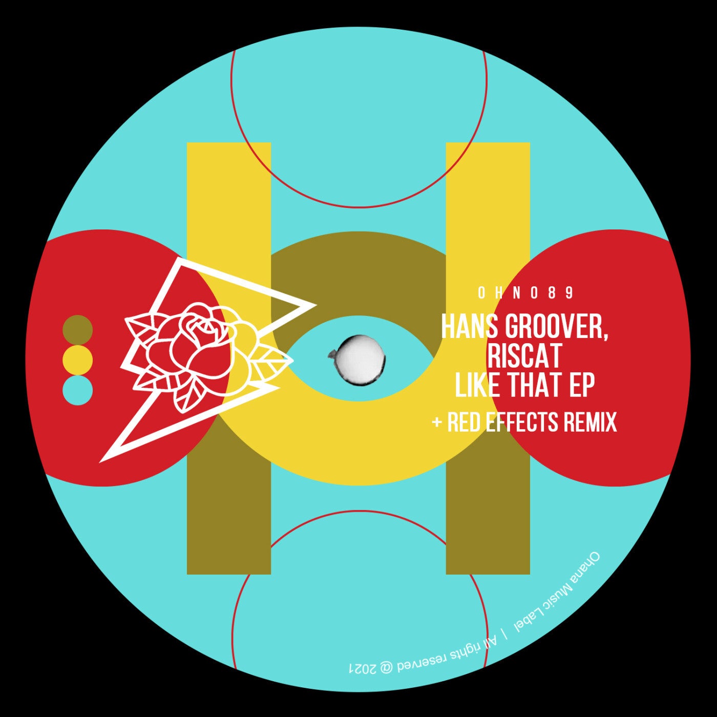 Cover - RISCAT, Hans Groover - Like That (Red Effects Remix) Promo tools