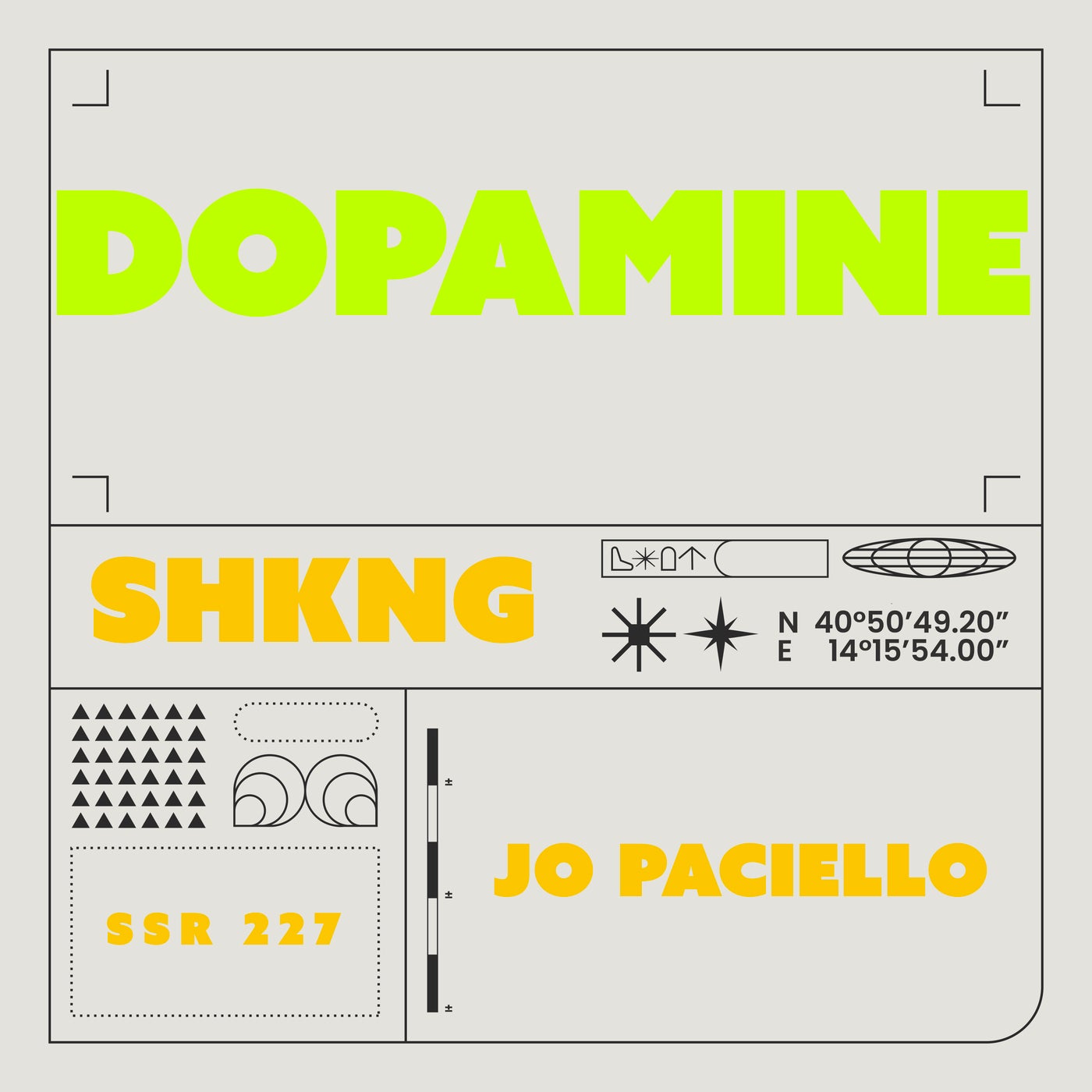 Cover - Jo Paciello - Dopamine (Extended Mix) Promo tools