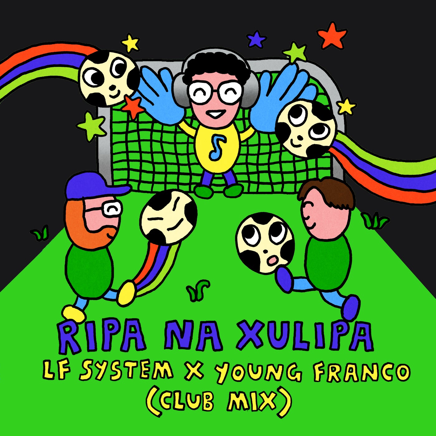 Cover - Young Franco, LF SYSTEM - Ripa Na Xulipa (Club Mix) Promo tools
