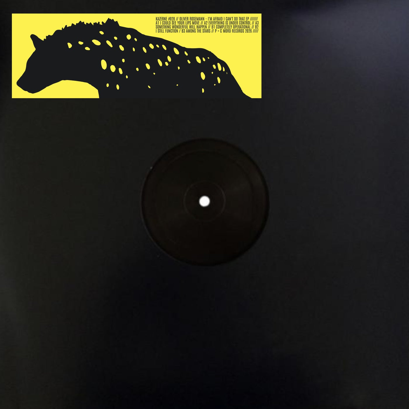 Cover - Oliver Rosemann - I could see your lips move (Original Mix) Promo tools