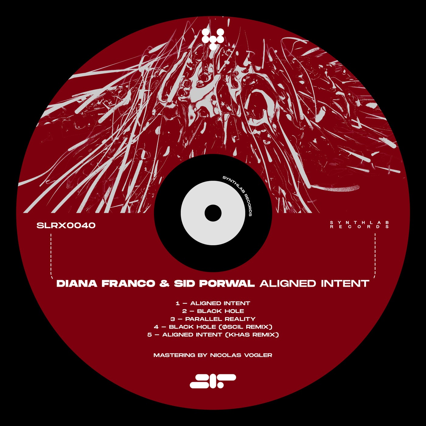 Cover - Synthlab Records, Diana Franco, Sid Porwal - Aligned Intent (Original Mix) Promo tools