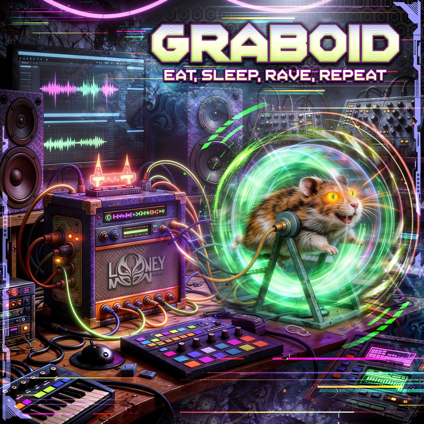 Cover - Graboid - Eat Sleep Rave Repeat (Original Mix) Promo tools