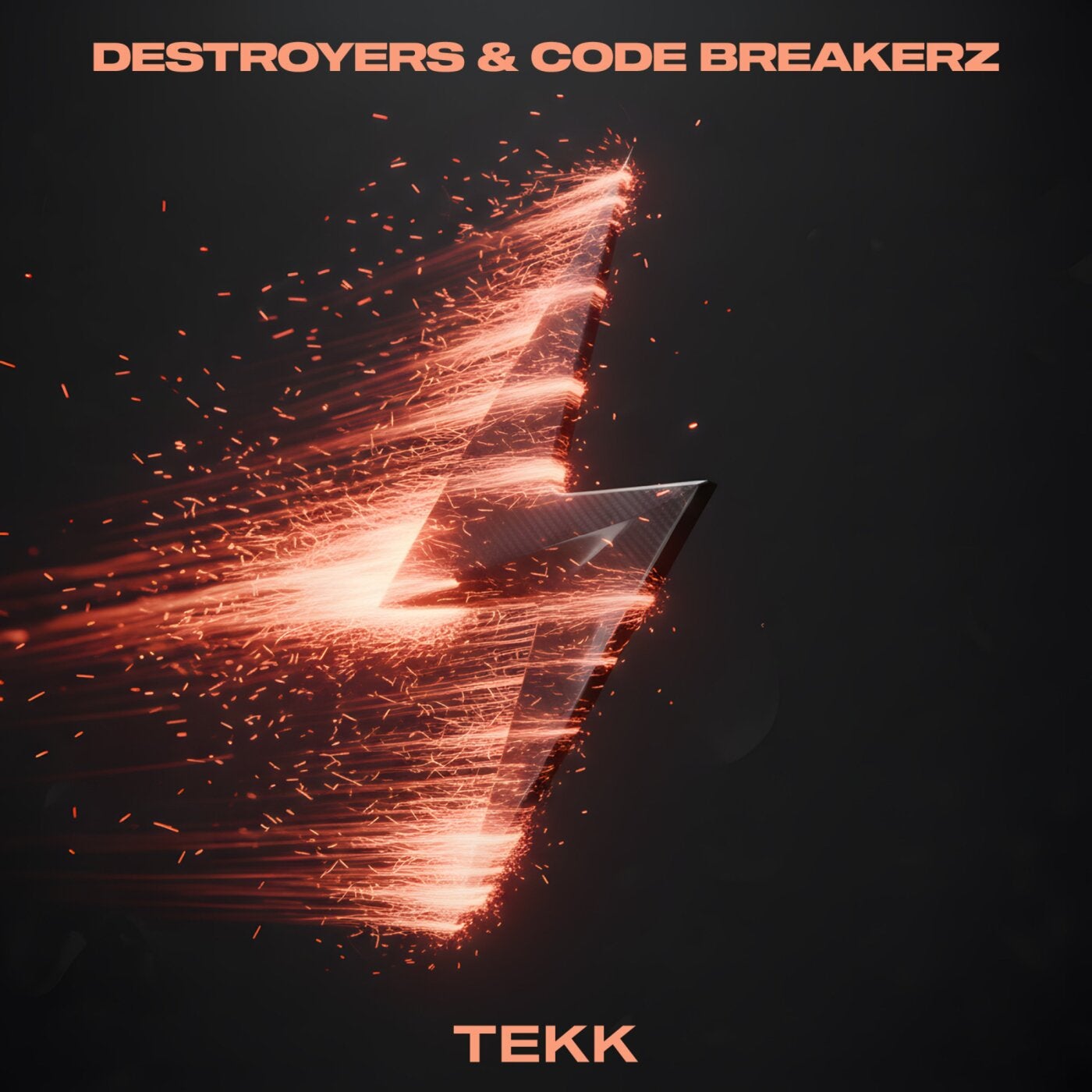 Cover - Destroyers, CODE BREAKERZ - TEKK (Original Mix) Promo tools