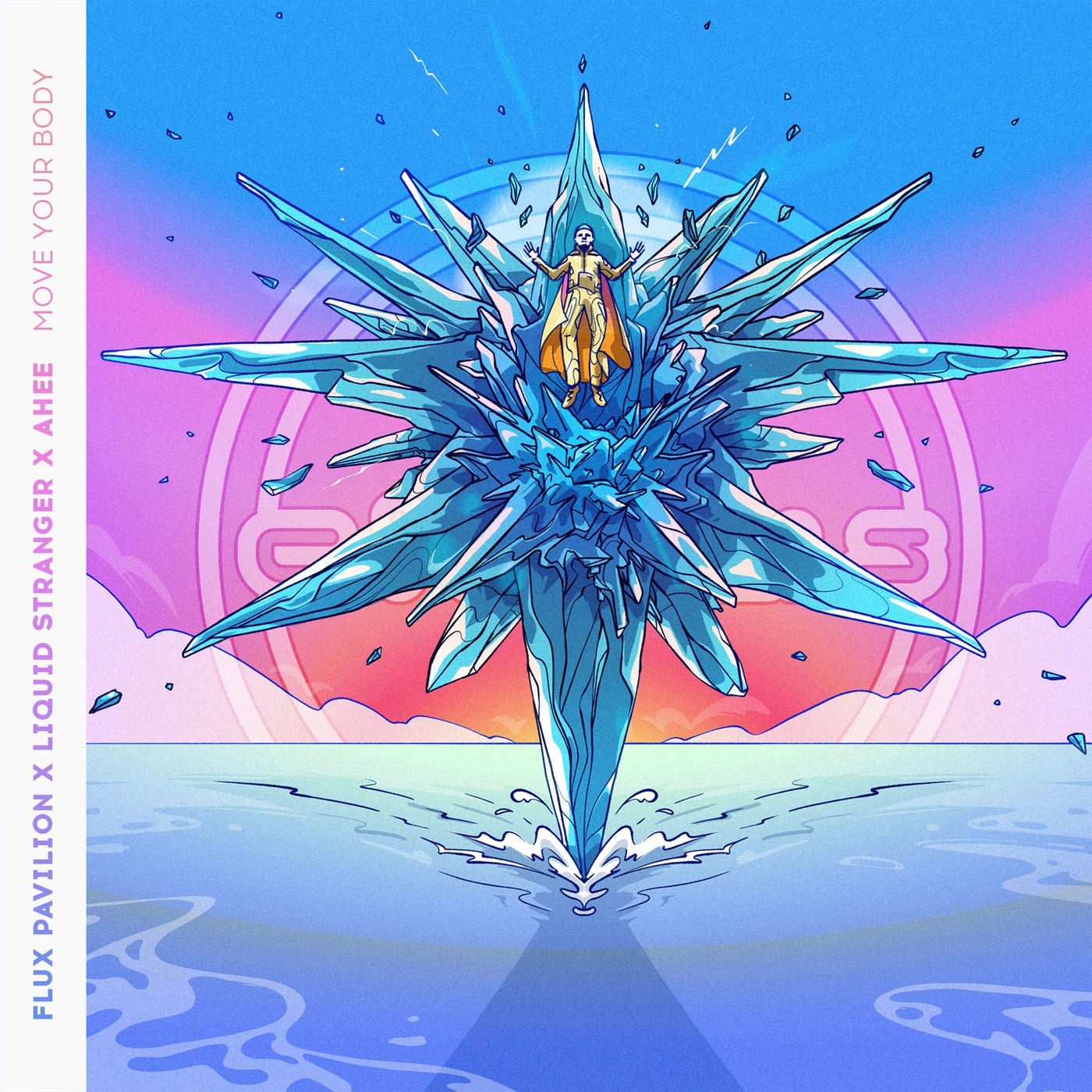 Cover - Liquid Stranger, Flux Pavilion, Ahee - Move Your Body (Original Mix) Promo tools