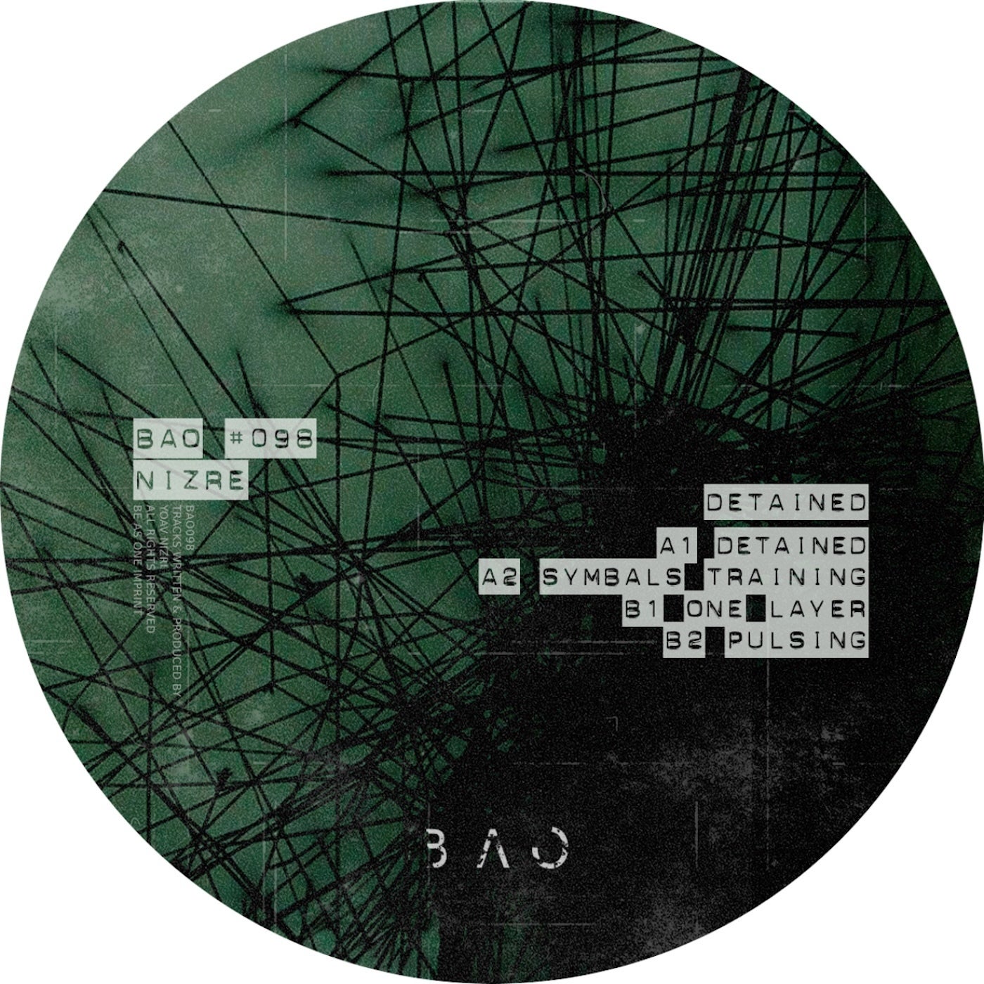 Cover - Nizre - One Layer (Original Mix) Promo tools