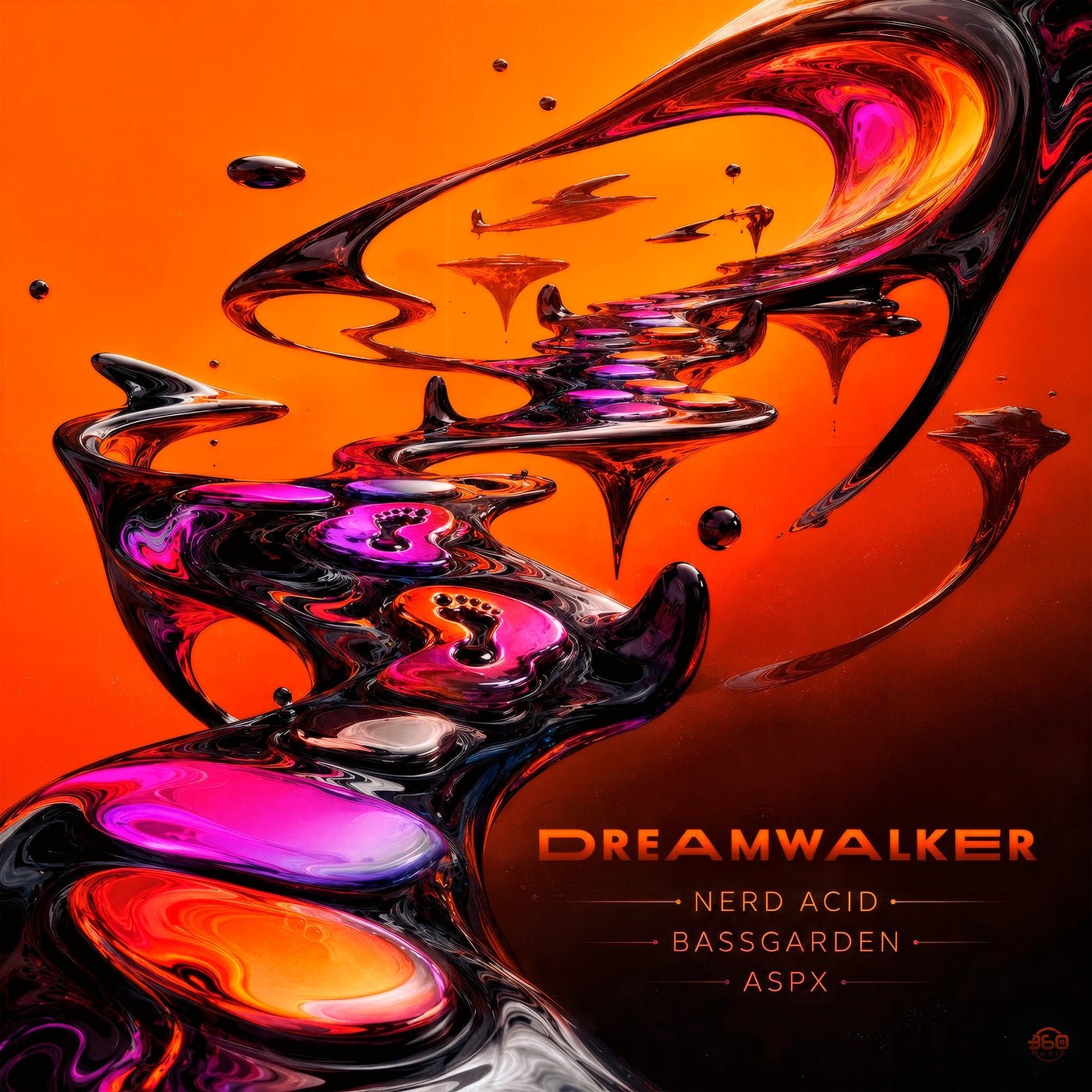Cover - Nerd Acid, BassGarden, Aspx, 360 Music - Dream Walker (Original Mix) Promo tools