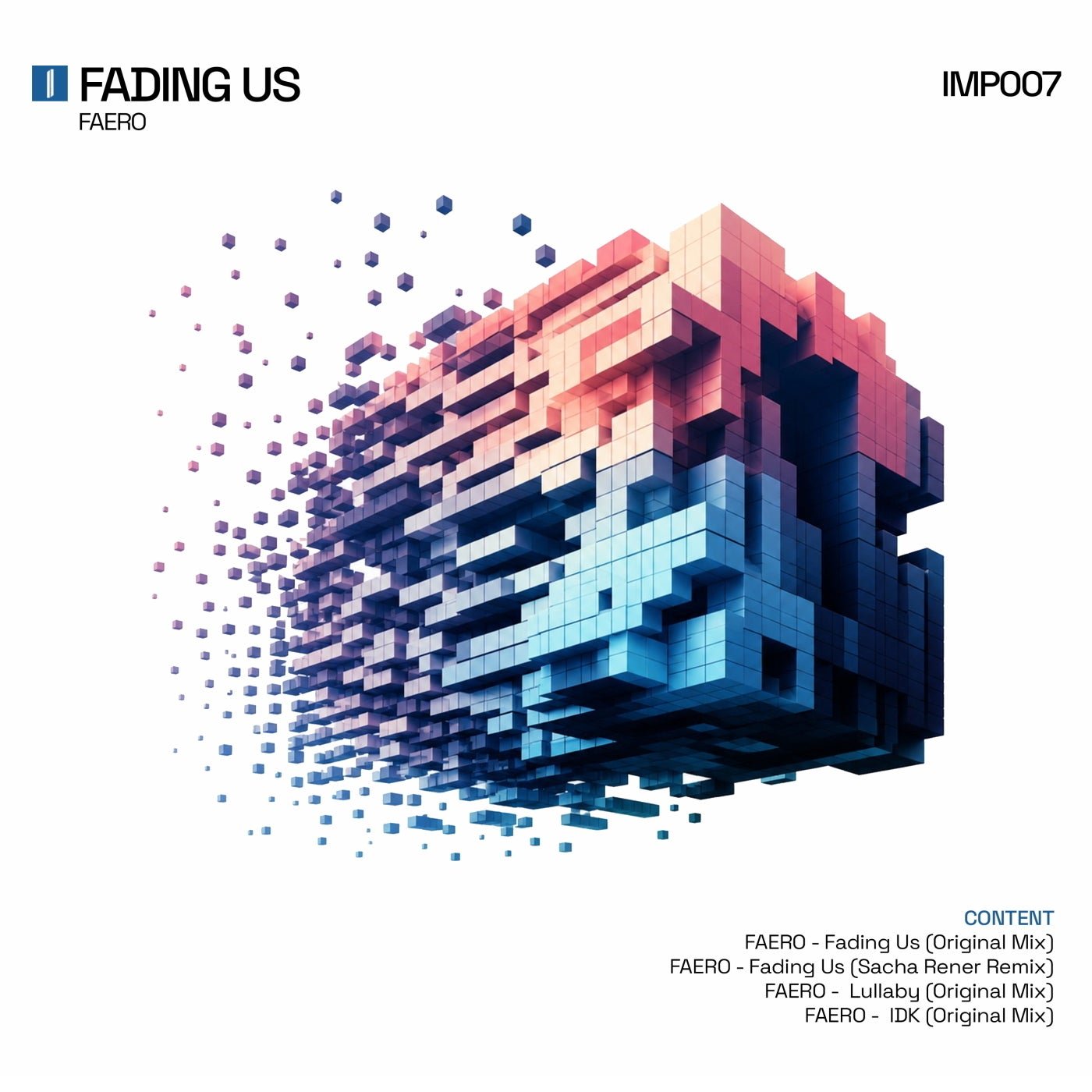 Cover - FAERO - Idk (Original Mix) Promo tools