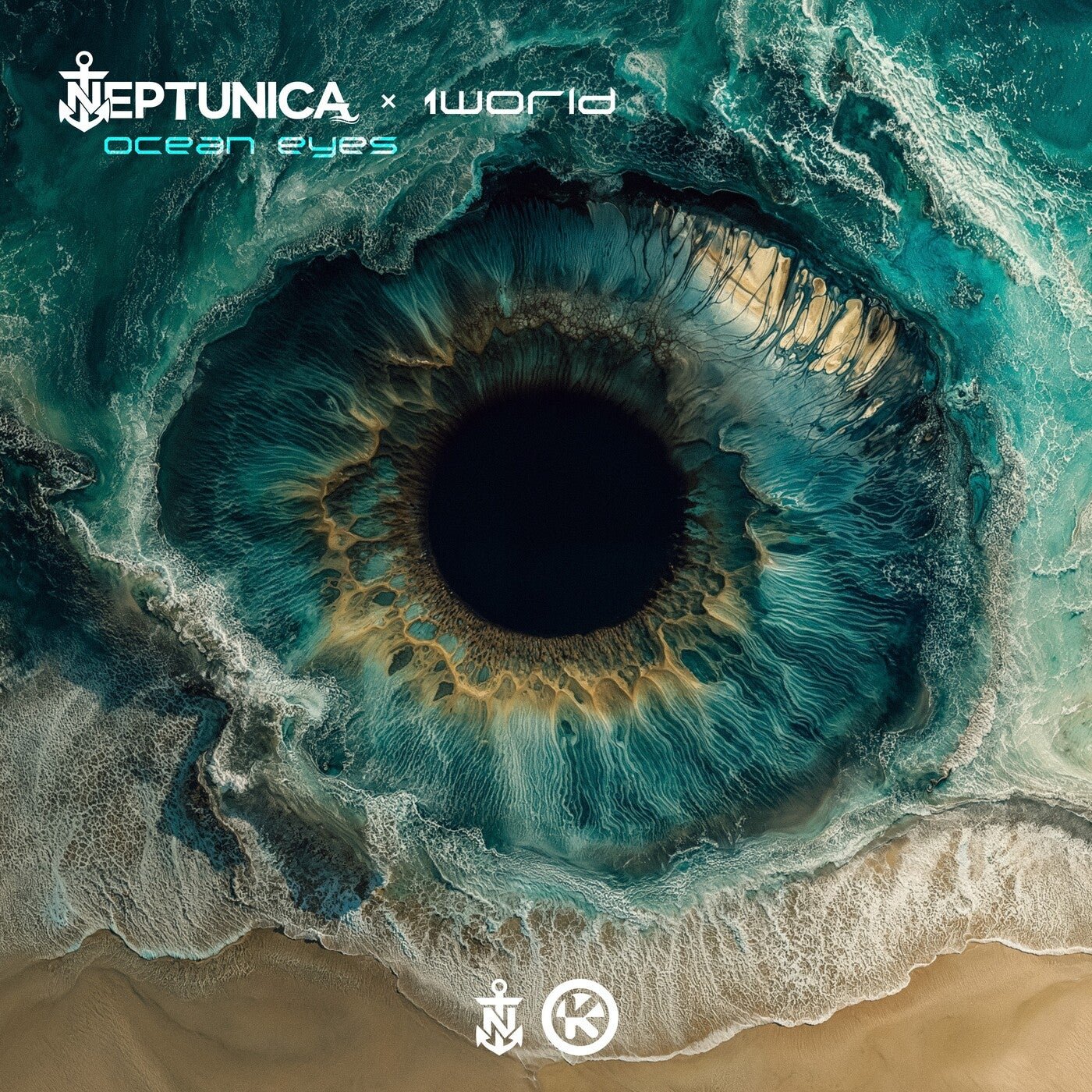 Cover - Neptunica, 1 World - Ocean Eyes (Extended Mix) Promo tools