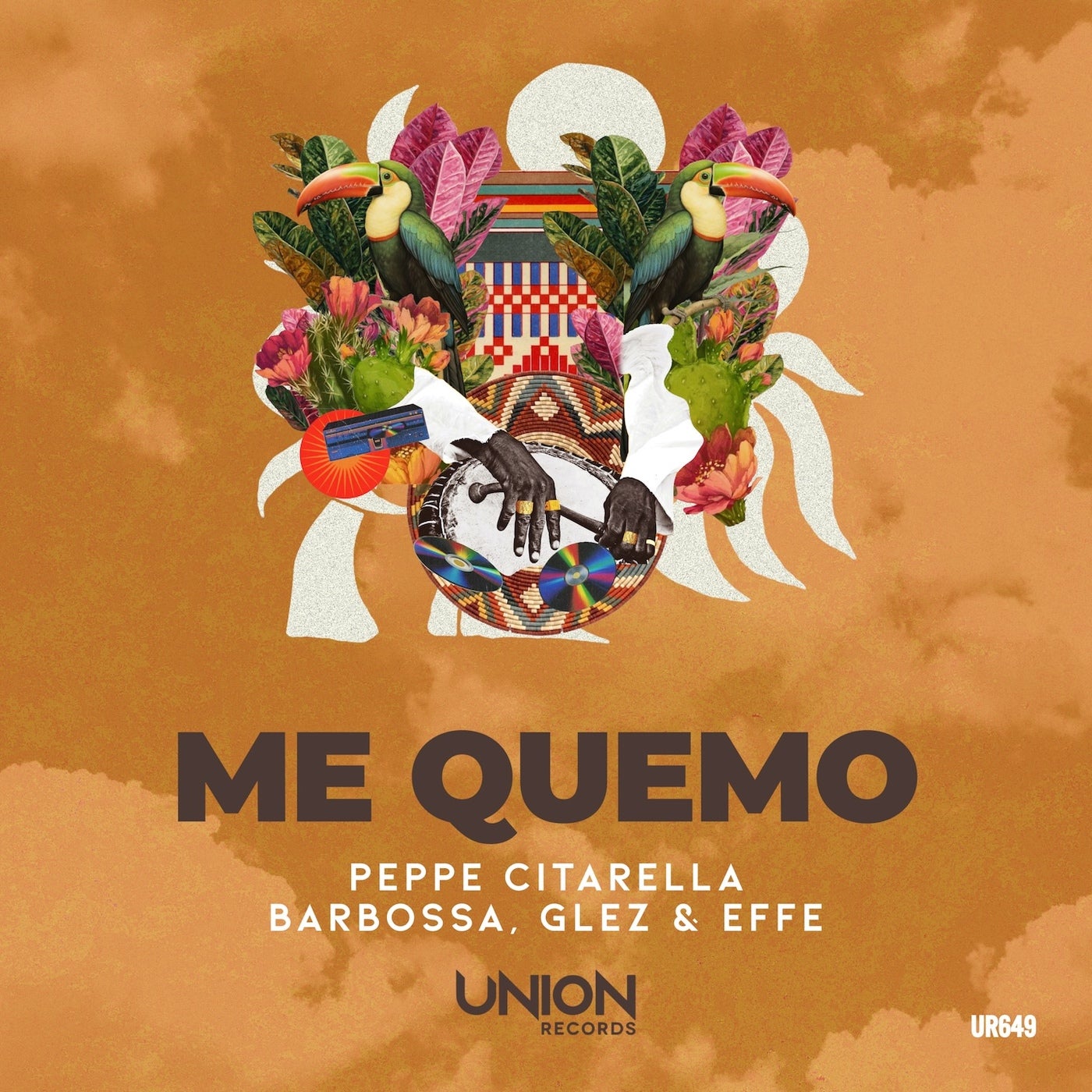 Cover - Peppe Citarella, GLEZ&EFFE, Barbossa (UY) - ME QUEMO (Extended Mix) Promo tools