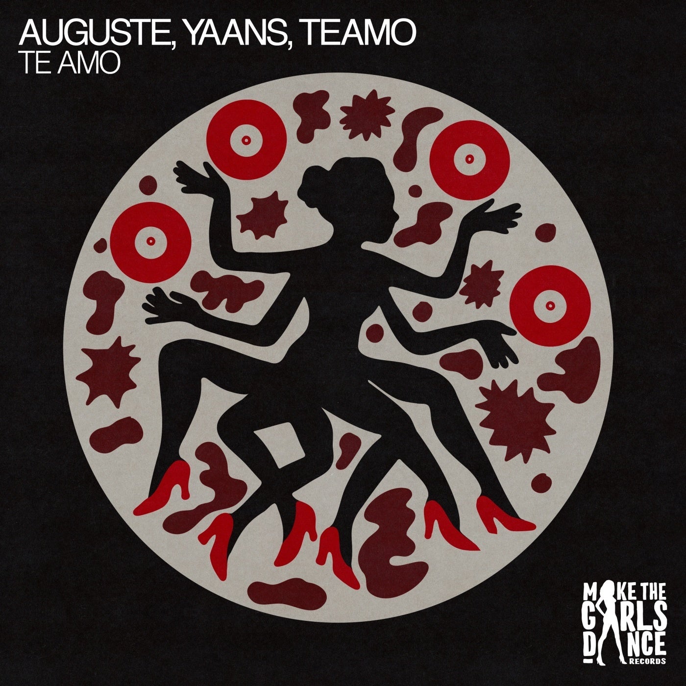 Cover - AUGUSTE, Teamo, Yaans - Te Amo (Extended Mix) Promo tools