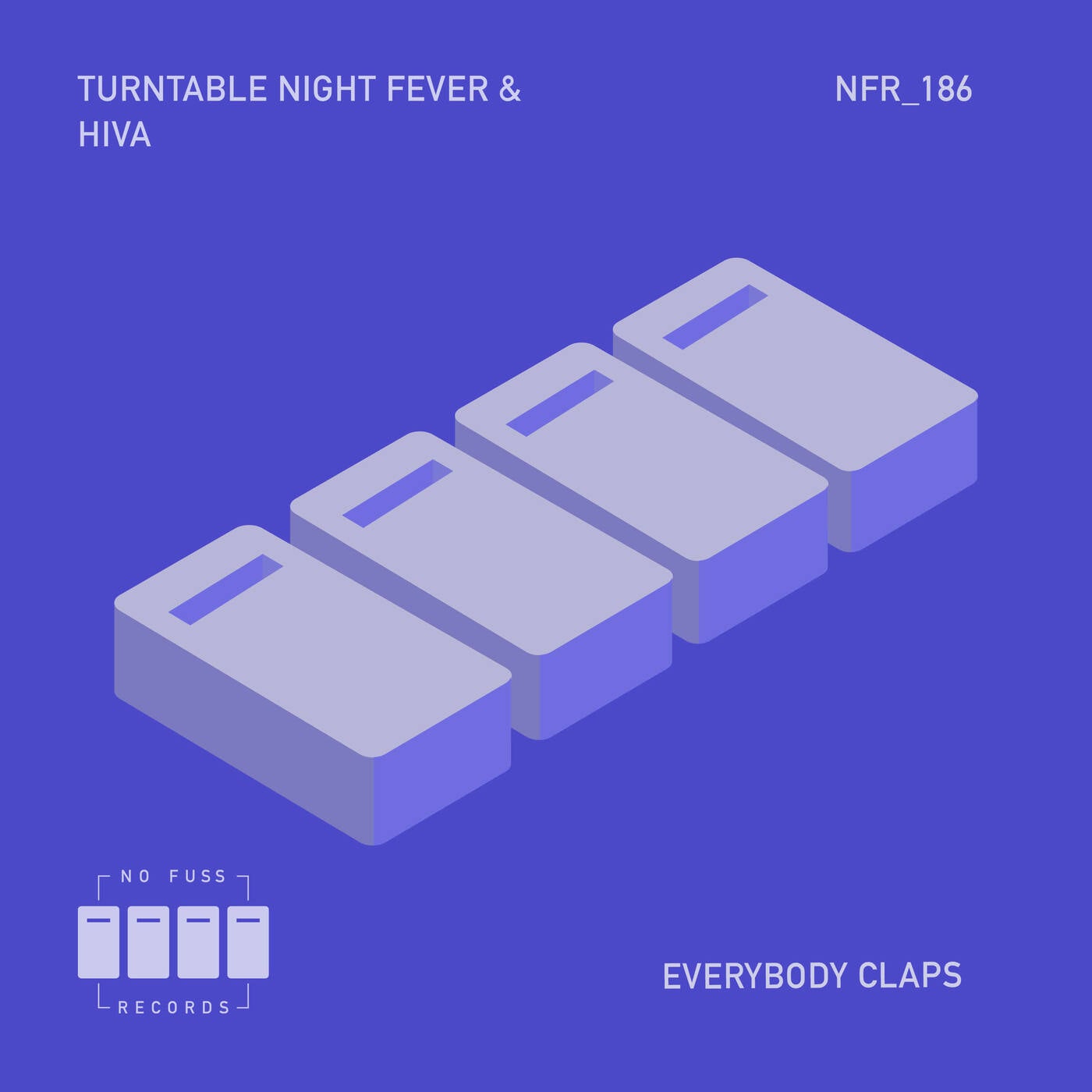Cover - Hiva, Turntables Night Fever - Everybody Claps (Extended Mix) Promo tools