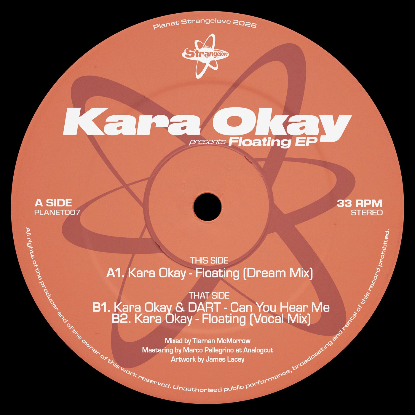 Cover - Kara Okay - Floating (Extended Vocal Mix) Promo tools