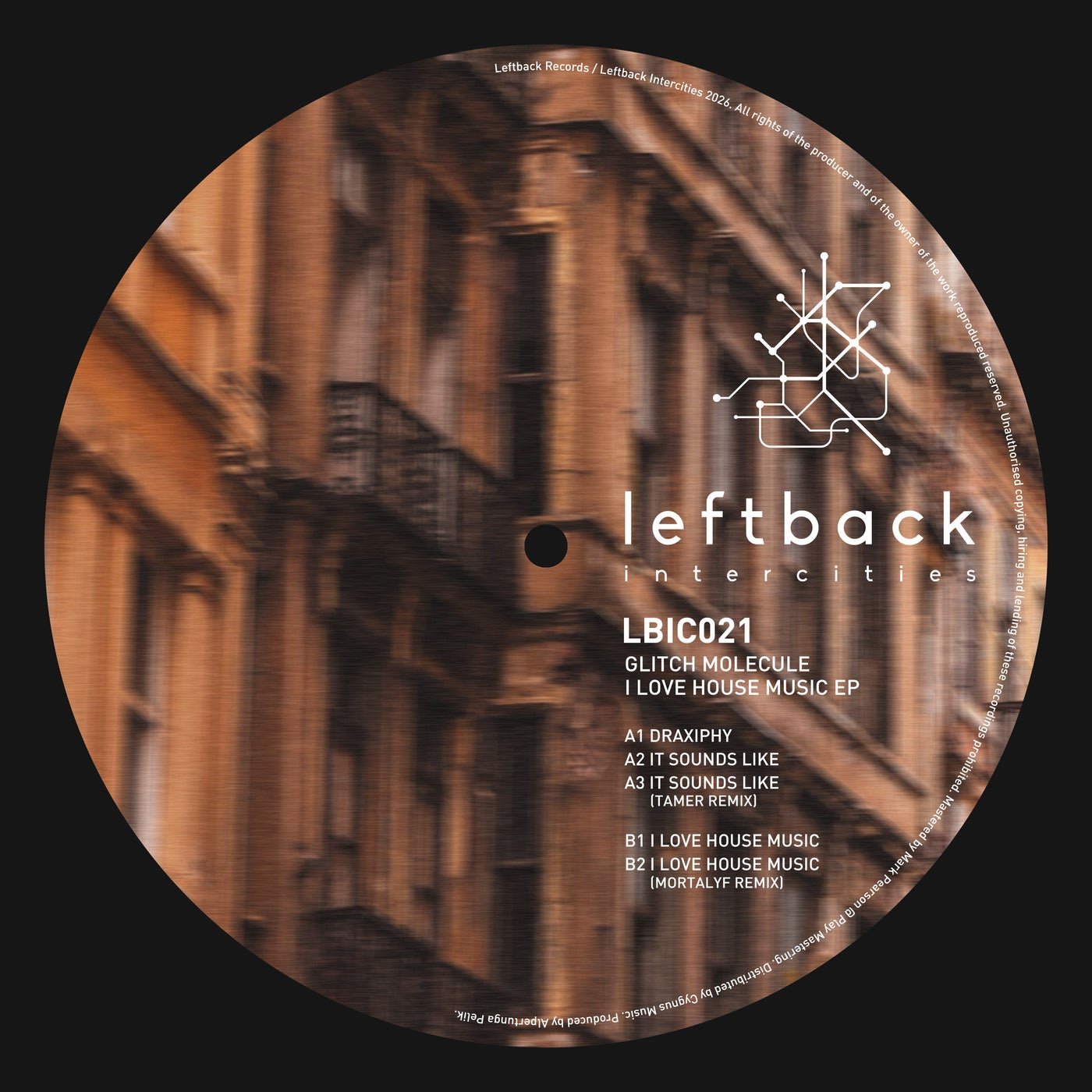 Cover - Glitch Molecule - Draxiphy (Original Mix) Promo tools