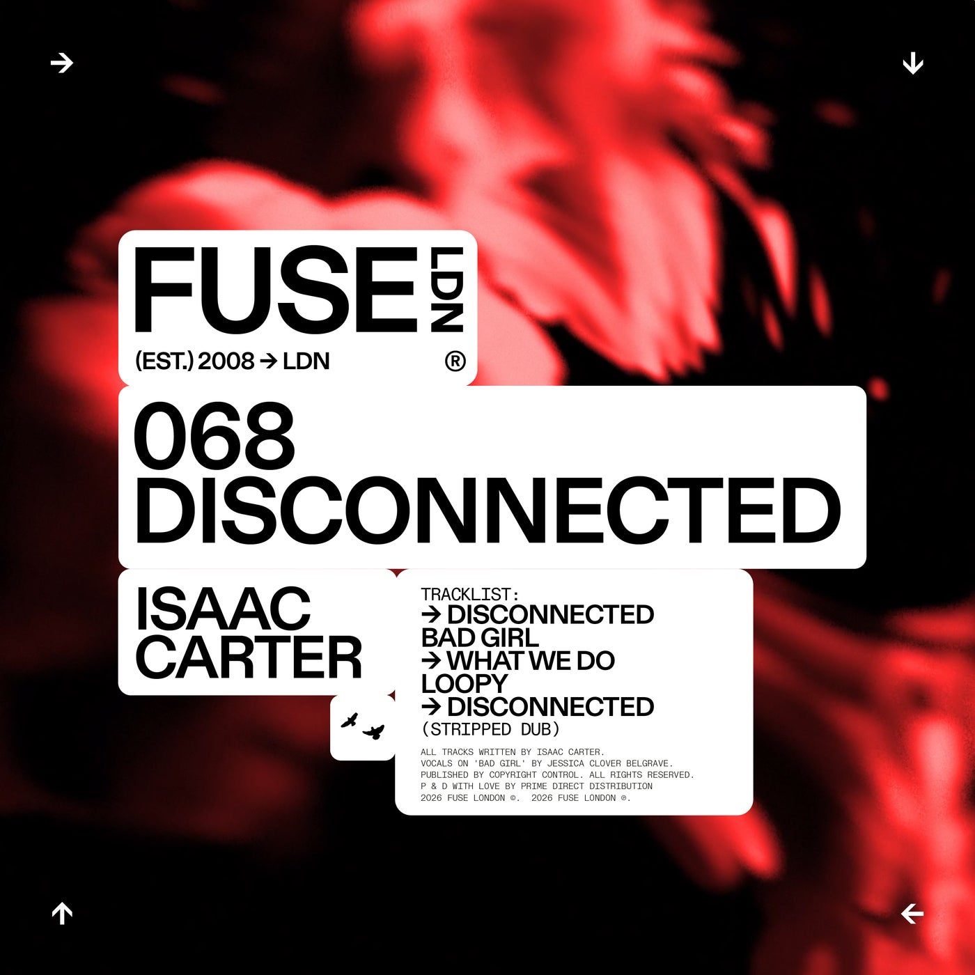 Cover - Isaac Carter - Disconnected (Original Mix) Promo tools