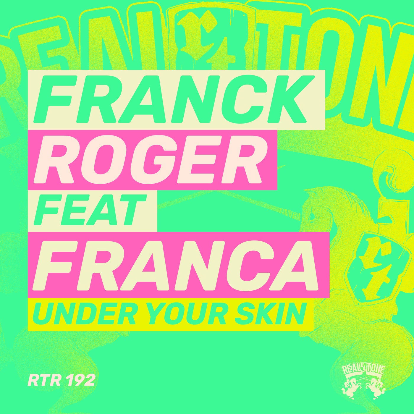 Cover - Franck Roger - Under Your Skin (Vocal Version) Promo tools