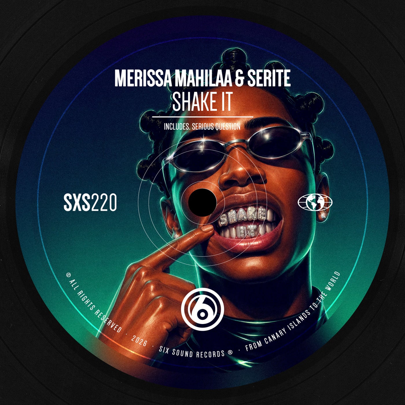 Cover - Merissa Mahilaa, Serite - Shake It (Original Mix) Promo tools