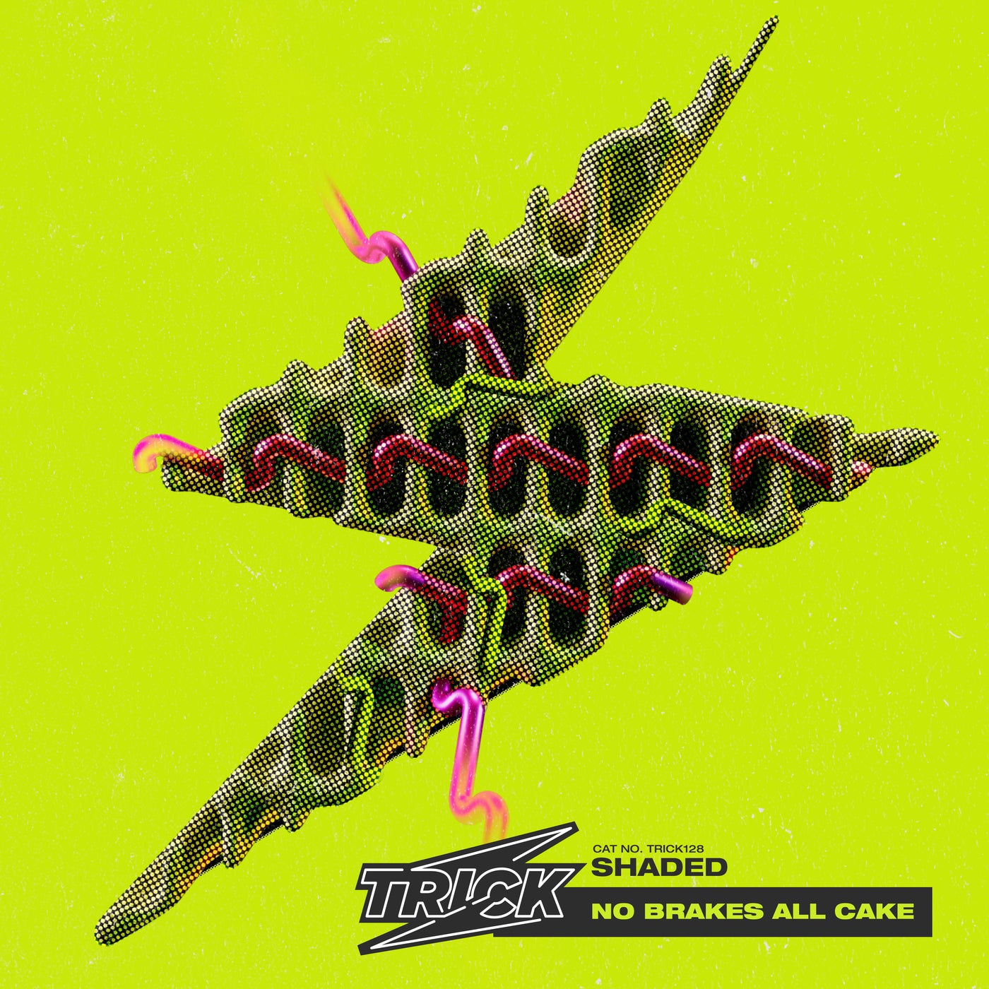 Cover - Shaded (LA) - No Brakes All Cake (Original Mix) Promo tools