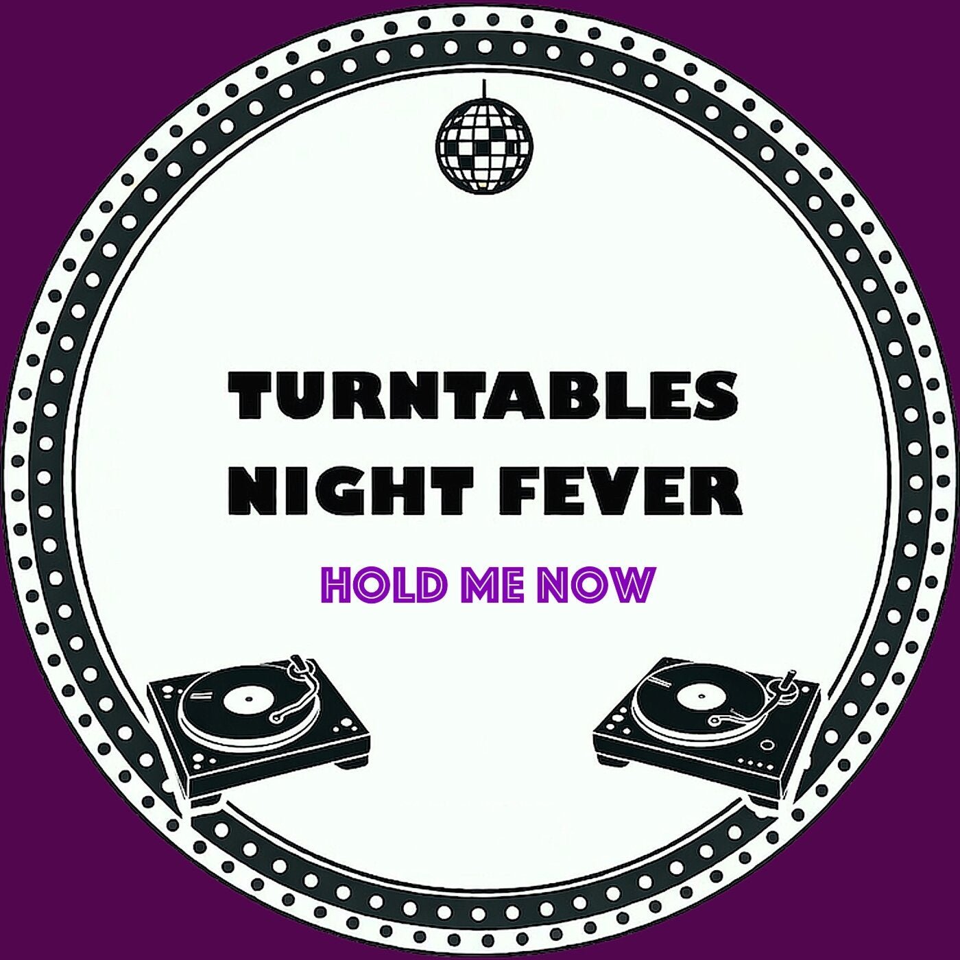 Cover - Turntables Night Fever - Hold Me Now (Original Mix) Promo tools