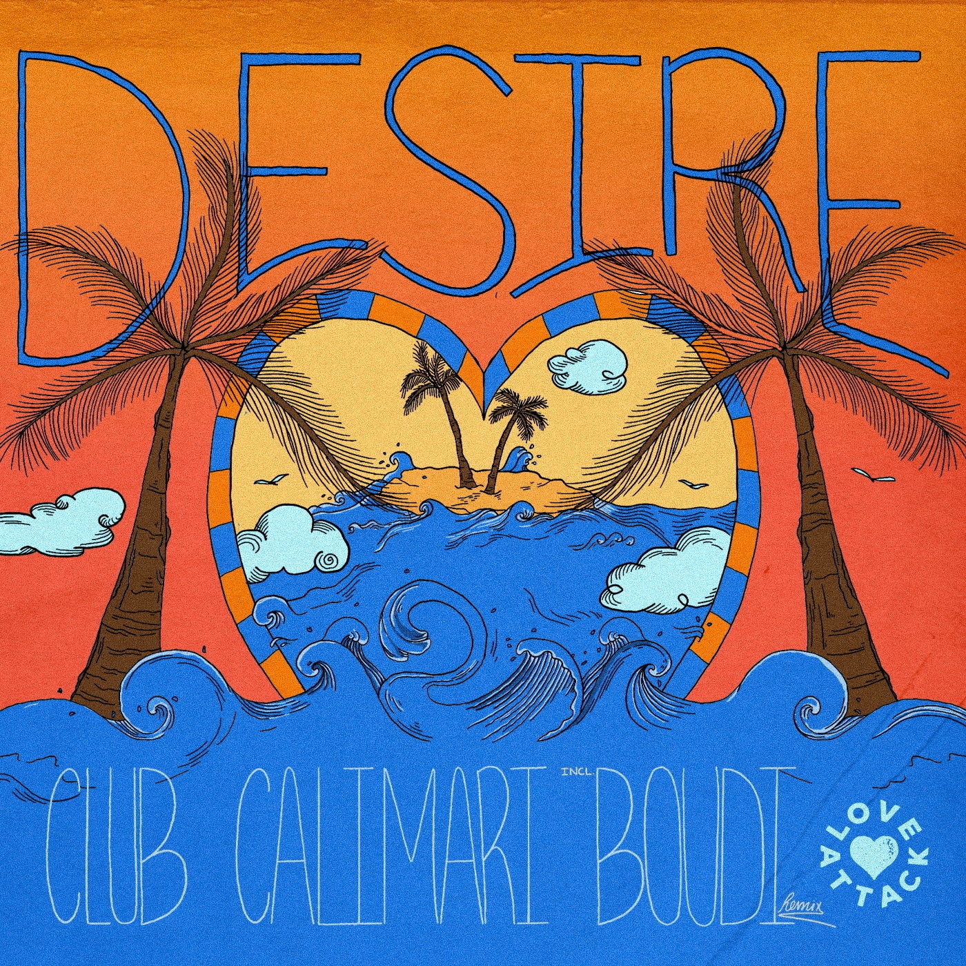 Cover - Club Calimari - Desire (Boudi Remix) Promo tools