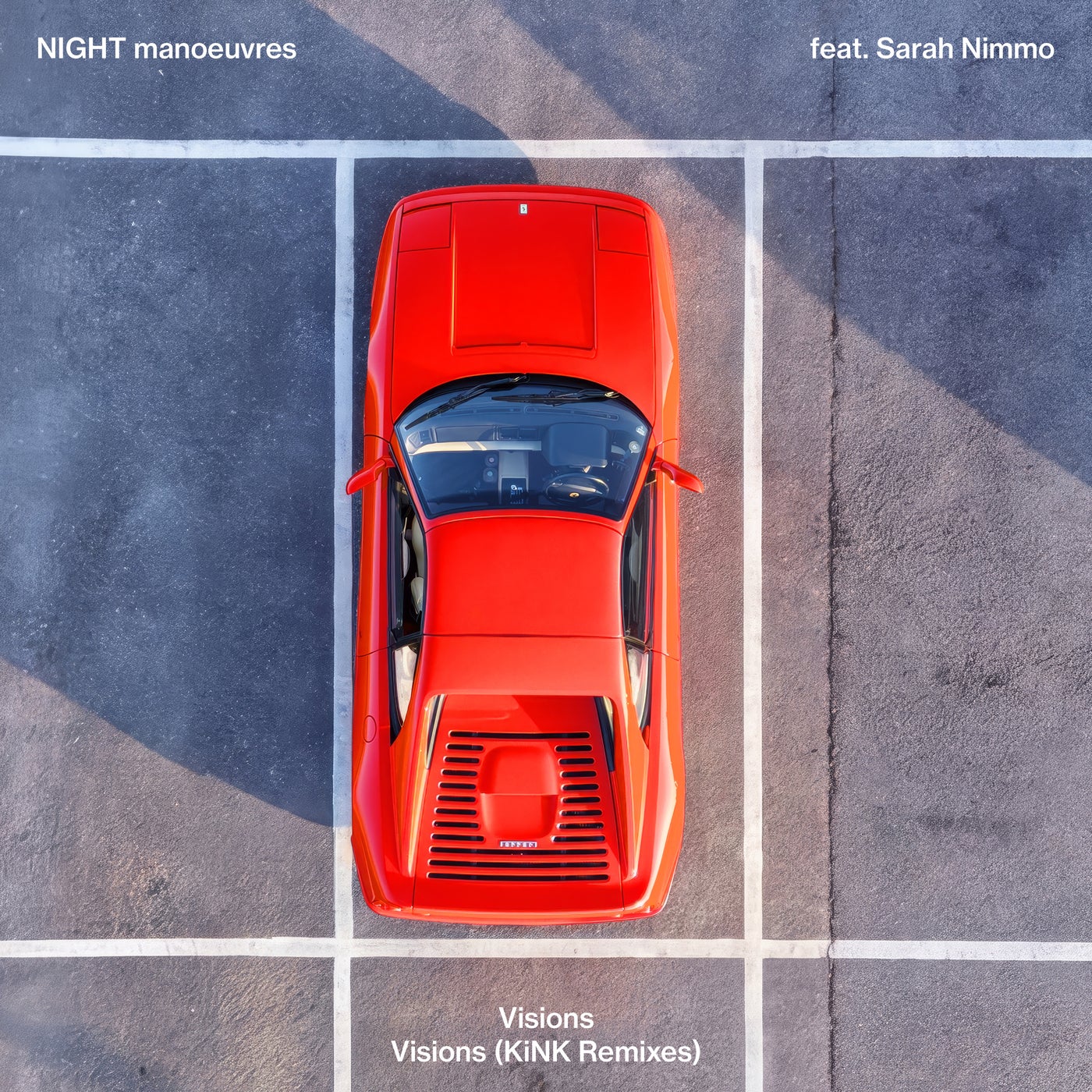 Cover - KiNK, NIGHT manoeuvres, Sarah Nimmo - Visions (feat. Sarah Nimmo) (Kink's Dark Mix Extended) Promo tools