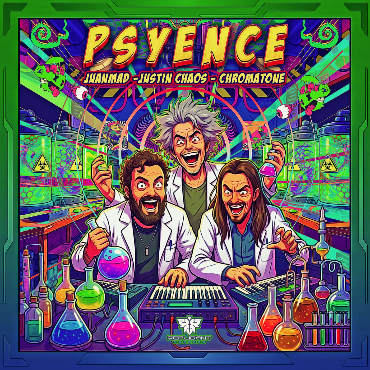 Cover - Chromatone, Justin Chaos, Juanmad - Psyence (Original Mix) Promo tools