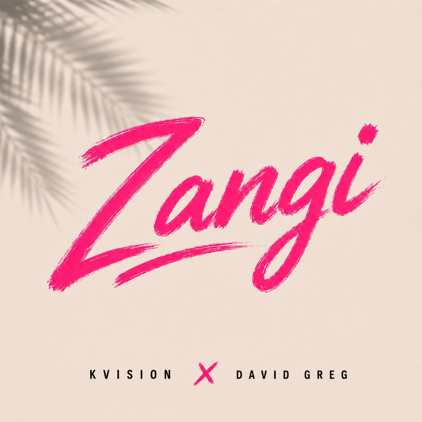 Cover - KVISION, David Greg - Zangi (Extended Mix) Promo tools