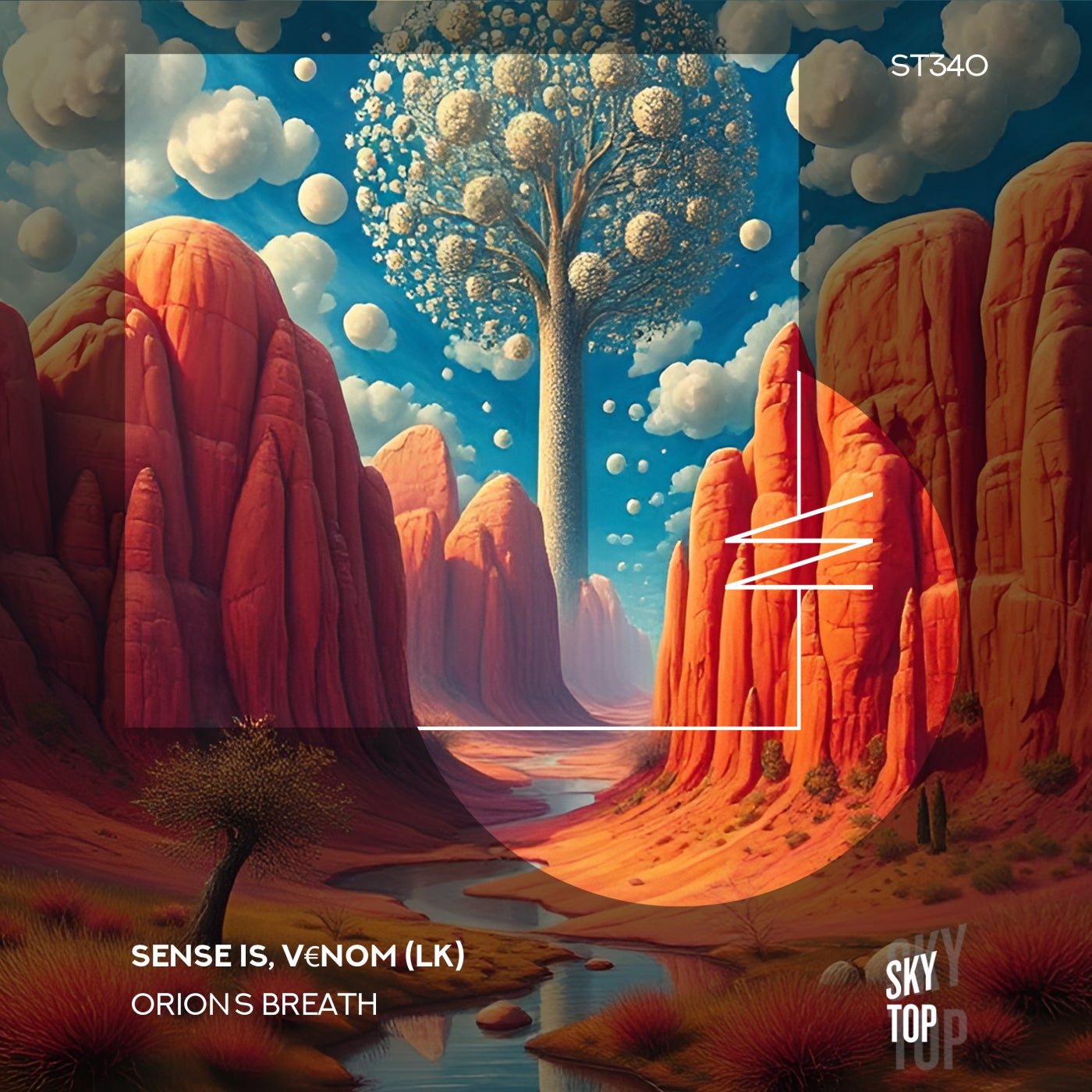Cover - Sense IS, V€NOM (LK) - Orion’s Breath (Extended Mix) Promo tools