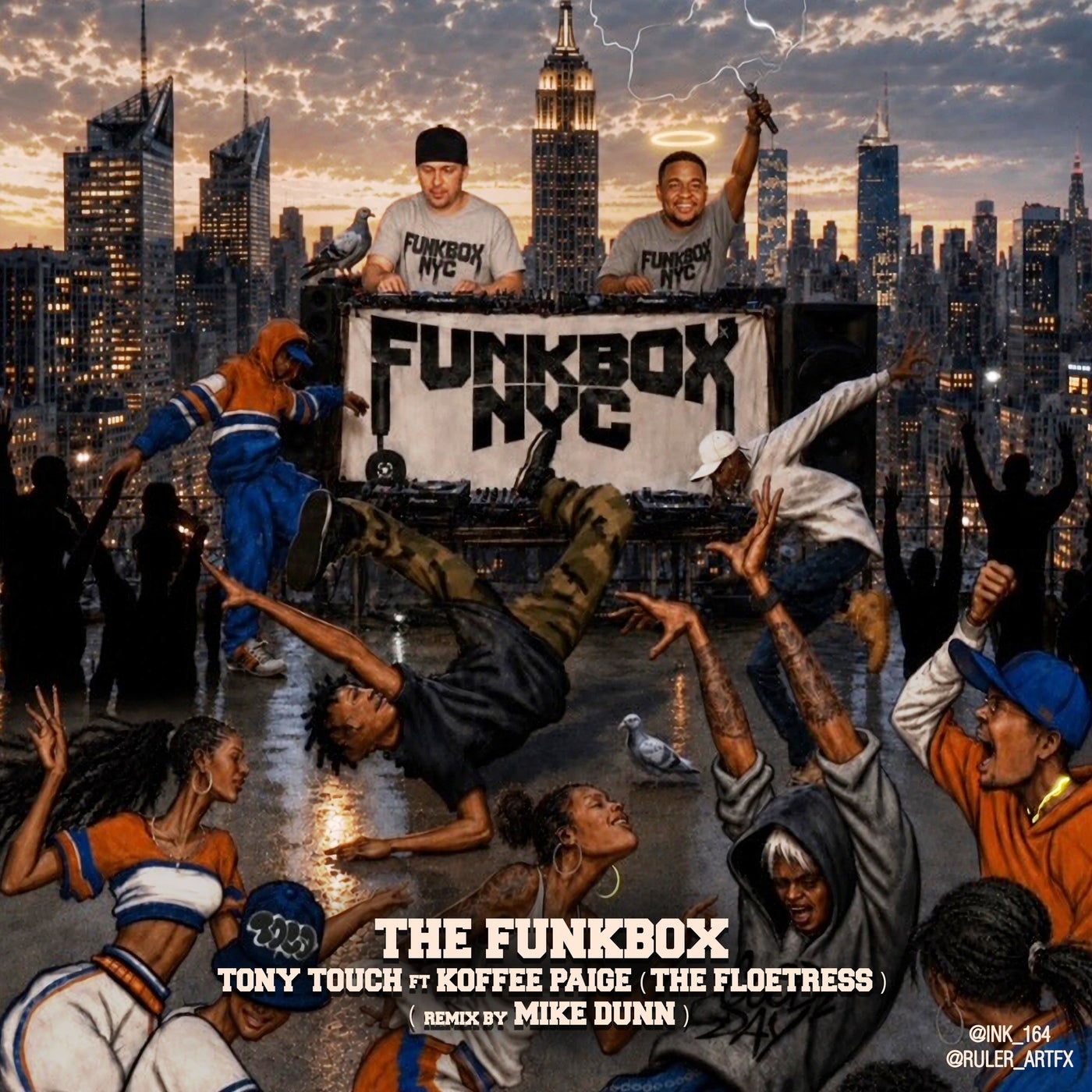 Cover - Tony Touch - THE FUNKBOX (Instrumental) (Original Mix) Promo tools