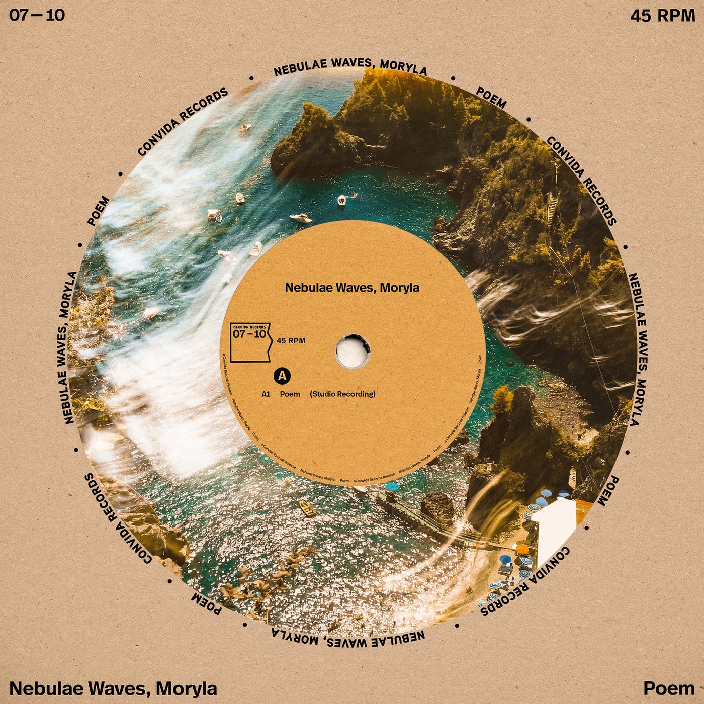 Cover - Moryla, Nebulae Waves - Poem (Original Mix) Promo tools