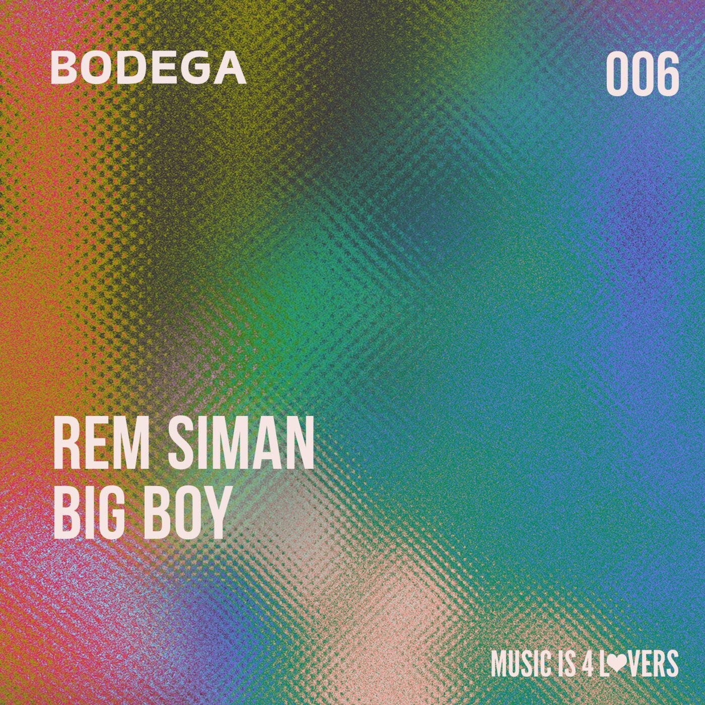 Cover - Rem Siman - BIG BOY (Original Mix) Promo tools
